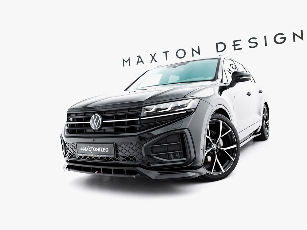 Maxton Design Front Splitter Volkswagen Touareg R-Line Mk3 Facelift