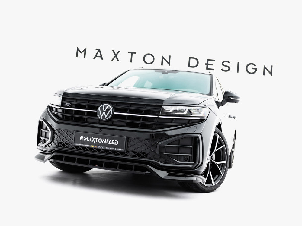 Maxton Design Front Splitter Volkswagen Touareg R-Line Mk3 Facelift