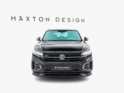 Maxton Design Front Splitter Volkswagen Touareg R-Line Mk3 Facelift
