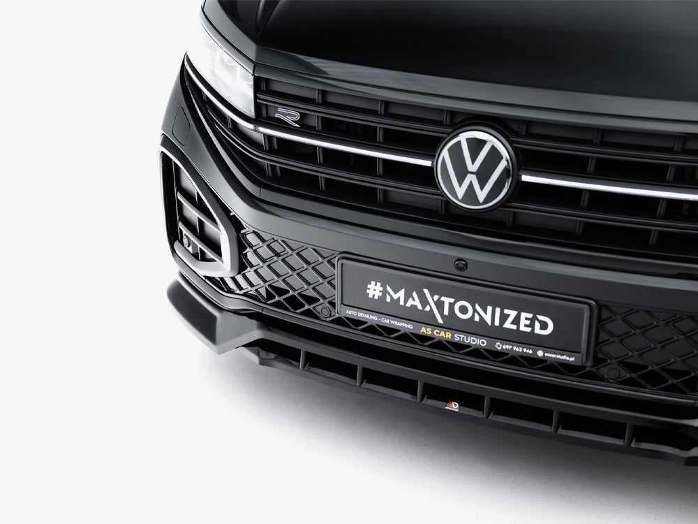 Maxton Design Front Splitter Volkswagen Touareg R-Line Mk3 Facelift