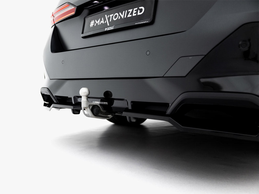 Maxton Design Rear Splitter (Vertical Bars) V.2 BMW 5 / i5 M-Pack Sedan / Touring G60 / G61