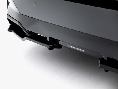 Maxton Design Rear Splitter (Vertical Bars) V.1 BMW 5 / i5 M-Pack Sedan / Touring G60 / G61