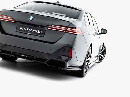 Maxton Design Rear Splitter (Vertical Bars) V.1 BMW 5 / i5 M-Pack Sedan / Touring G60 / G61
