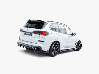 Maxton Design Rear Splitter (Vertical Bars) V.2 BMW X5 M-Pack G05 Facelift