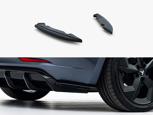 Maxton Design Rear Side Splitters V.2 Tesla Model 3