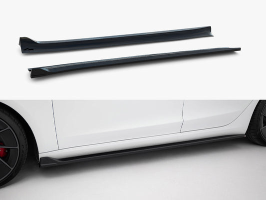 Maxton Design Side Skirts Diffusers V.3 Tesla Model 3 Performance Mk1 Facelift