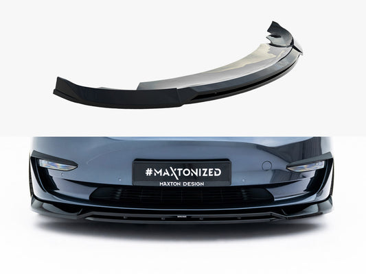 Maxton Design Front Splitter V.3 Tesla Model 3