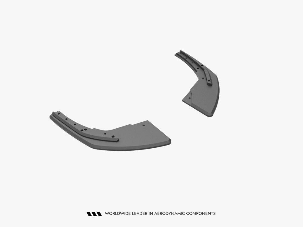 Maxton Design Street PRO Rear Side Splitters Audi S3 Sportback 8V Facelift