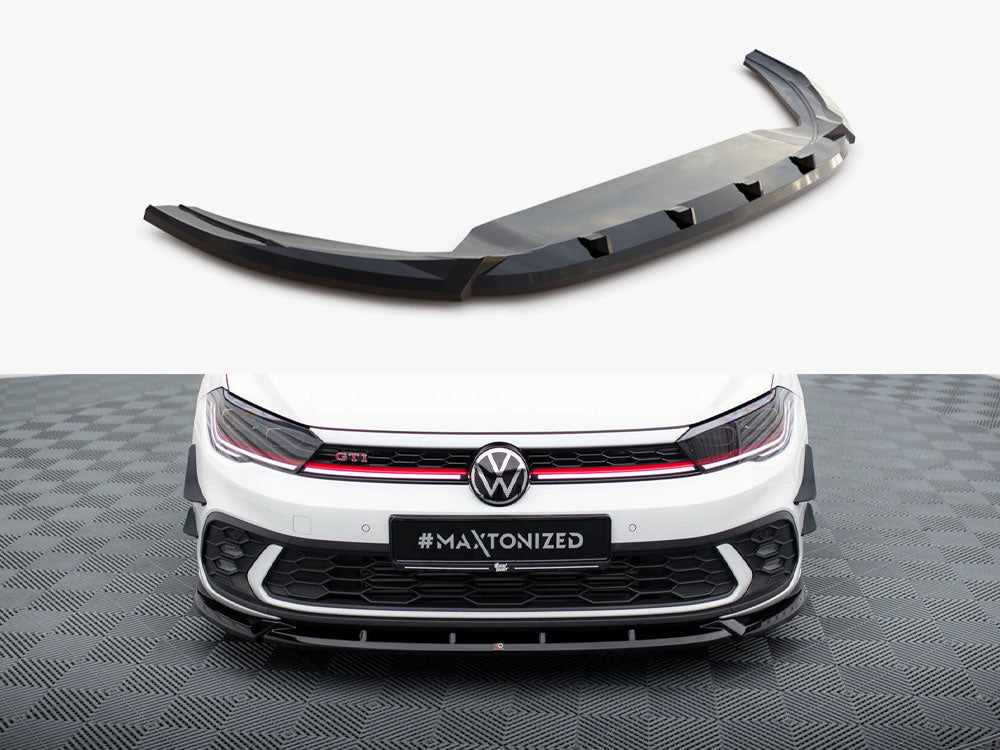 Maxton Design Front Splitter V.2 Volkswagen Polo GTI Mk6 Facelift