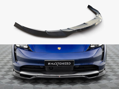 Maxton Design Front Splitter Porsche Taycan Cross Turismo 4S