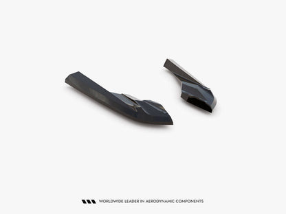 Maxton Design Rear Side Splitters Porsche Taycan Cross Turismo 4S