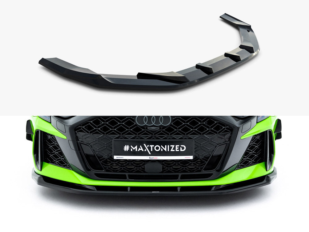Maxton Design Front Splitter V.1 Audi RS3 Sportback 8Y Facelift