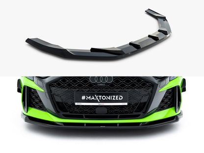 Maxton Design Front Splitter V.1 Audi RS3 Sportback 8Y Facelift