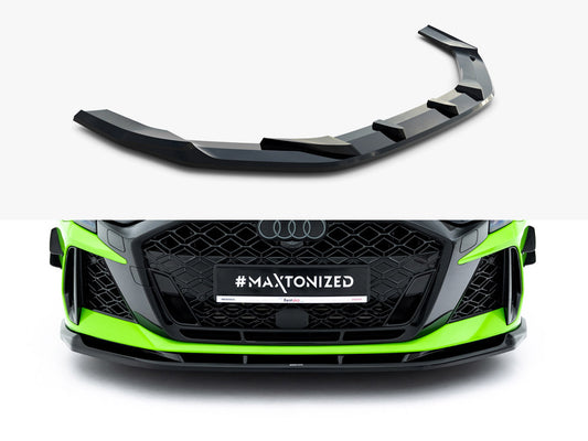 Maxton Design Front Splitter V.1 Audi RS3 Sportback 8Y Facelift