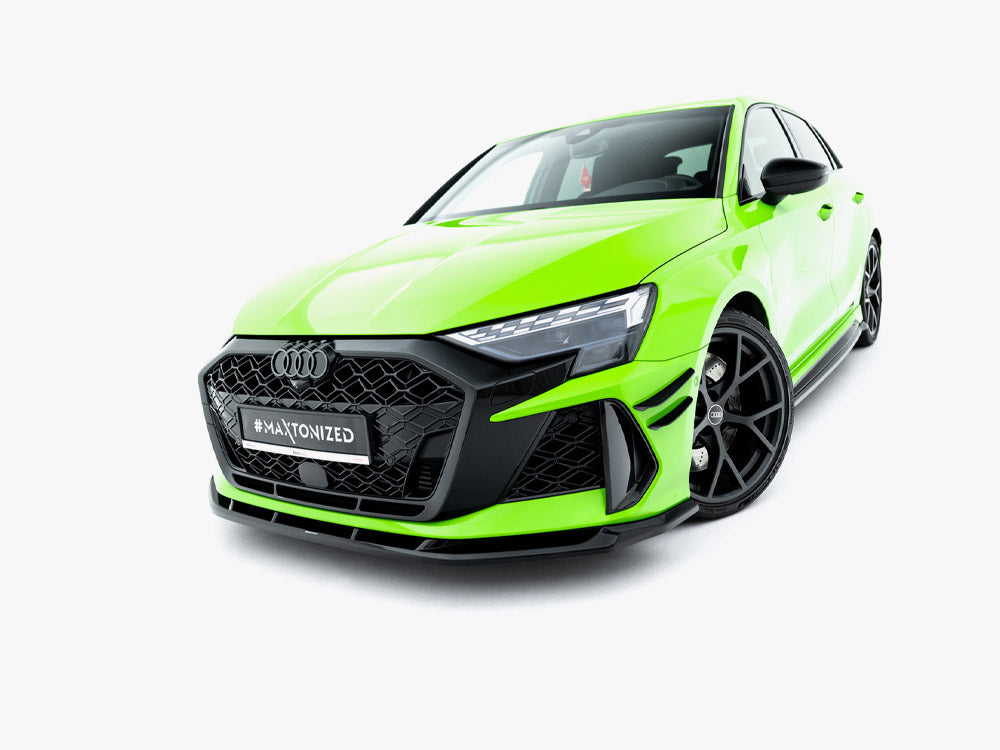 Maxton Design Front Splitter V.1 Audi RS3 Sportback 8Y Facelift