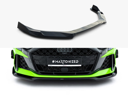 Maxton Design Front Splitter V.2 Audi RS3 Sportback 8Y Facelift