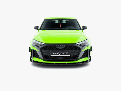 Maxton Design Front Splitter V.3 Audi RS3 Sportback 8Y Facelift