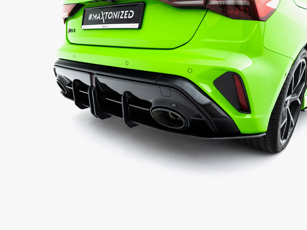 Maxton Design Street PRO Rear Diffuser Audi RS3 Sportback 8Y Facelift