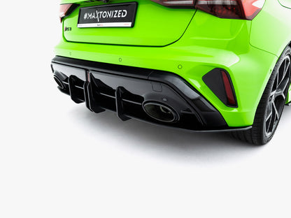 Maxton Design Street PRO Rear Diffuser Audi RS3 Sportback 8Y Facelift