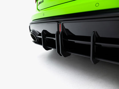 Maxton Design Street PRO Rear Diffuser Audi RS3 Sportback 8Y Facelift