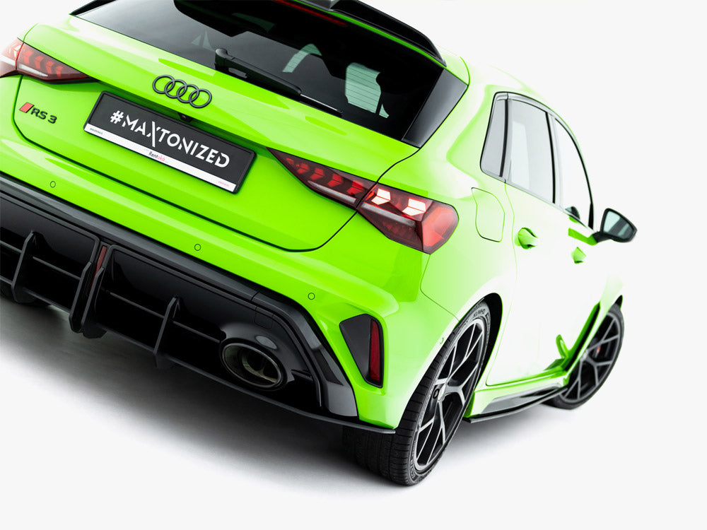Maxton Design Street PRO Rear Diffuser Audi RS3 Sportback 8Y Facelift