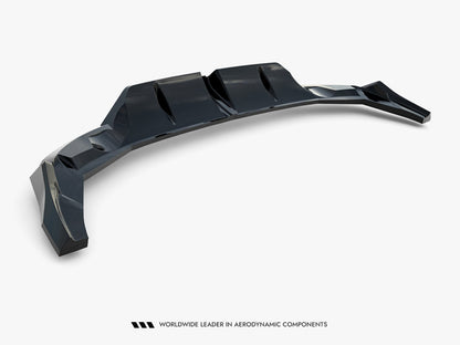 Maxton Design Rear Splitter (Vertical Bars) V.1 Audi RS3 Sportback 8Y Facelift