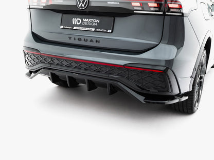 Maxton Design Rear Splitter (Vertical Bars) Volkswagen Tiguan R-Line Mk3