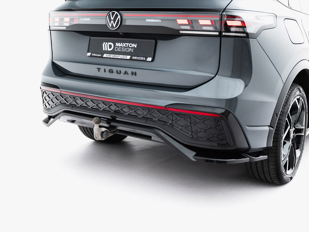 Maxton Design Rear Splitter (Vertical Bars) Volkswagen Tiguan R-Line Mk3