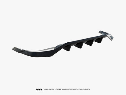 Maxton Design Rear Splitter (Vertical Bars) Volkswagen Tiguan R-Line Mk3