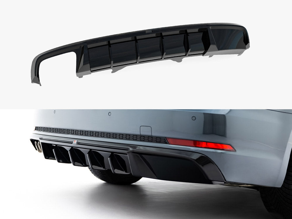 Maxton Design Rear Valance V.2 Audi A4 S-Line Sedan / Avant B9