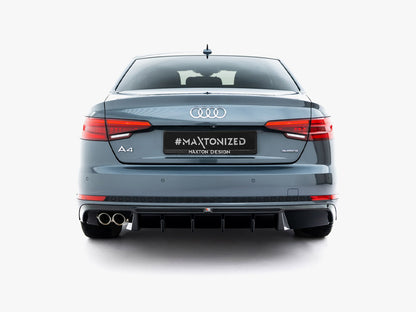 Maxton Design Rear Valance V.2 Audi A4 S-Line Sedan / Avant B9