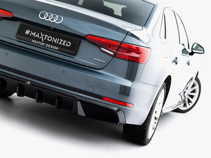 Maxton Design Rear Valance V.2 Audi A4 S-Line Sedan / Avant B9