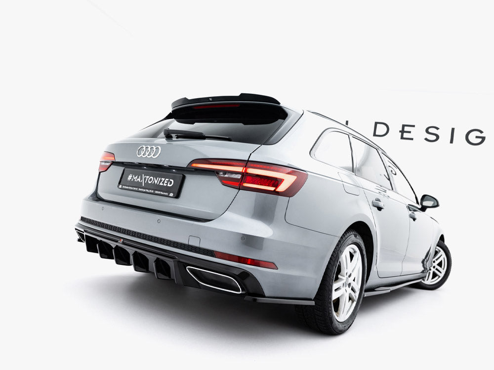 Maxton Design Rear Side Splitters Audi A4 / A4 S-Line / S4 Sedan / Avant B9