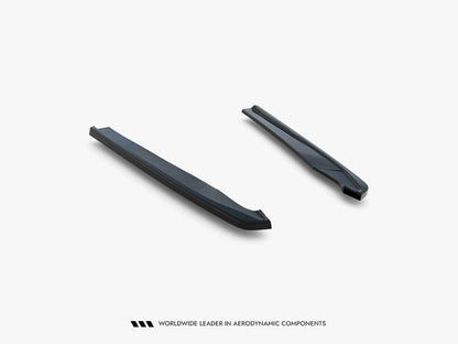 Maxton Design Rear Side Splitters Audi A4 / A4 S-Line / S4 Sedan / Avant B9