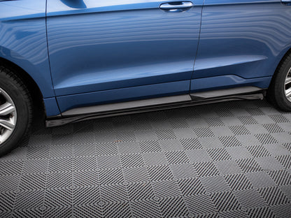 Maxton Design Side Skirt Diffusers Ford Edge ST Mk2 Facelift