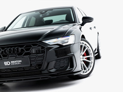 Maxton Design Front Splitter V.3 Audi A6 S-Line / S6 C8 / C8 Facelift