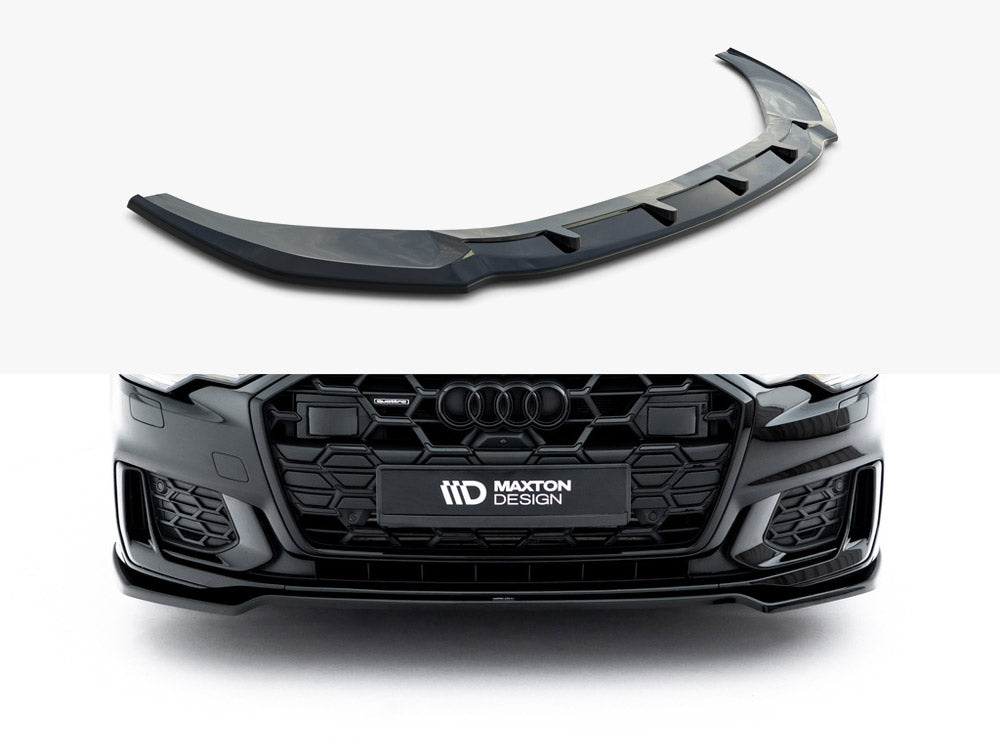 Maxton Design Front Splitter V.2 Audi A6 S-Line / S6 C8 / C8 Facelift