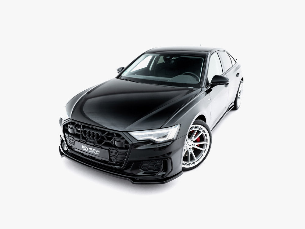 Maxton Design Front Splitter V.2 Audi A6 S-Line / S6 C8 / C8 Facelift