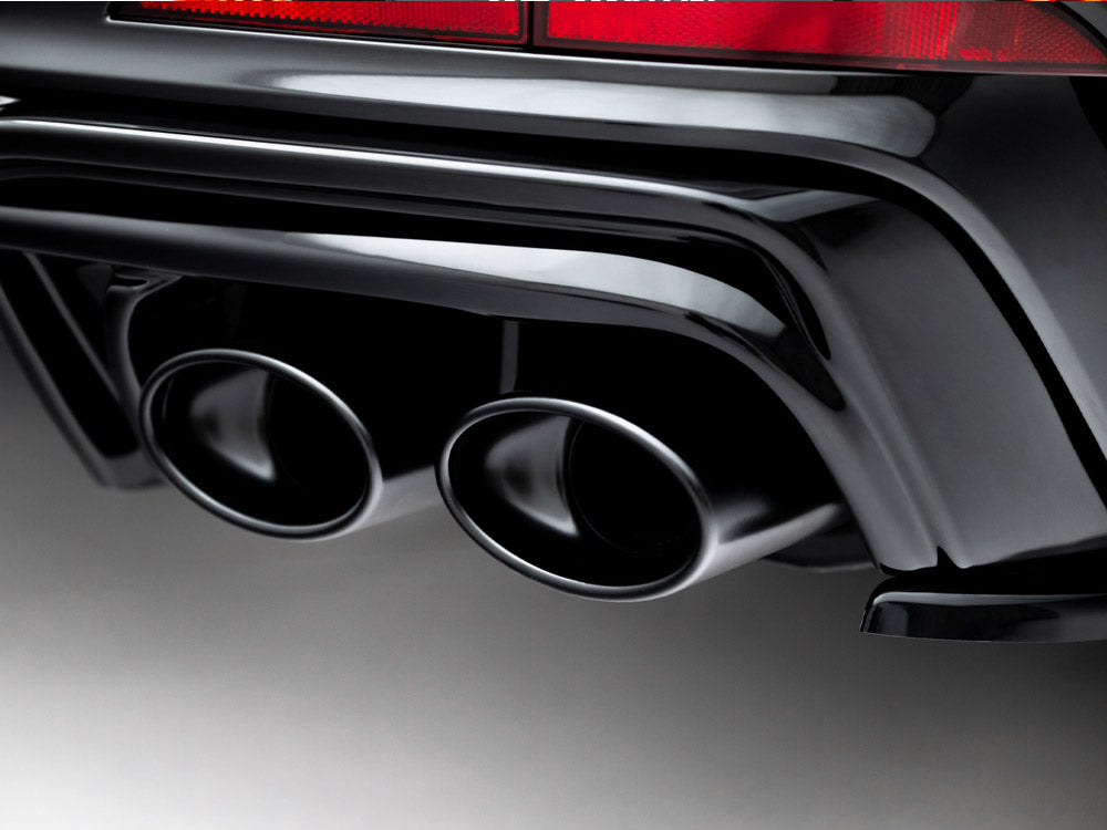 Maxton Design Rear Valance + Exhaust Ends Imitation Audi A6 S-Line / S6 C8 / C8 Facelift