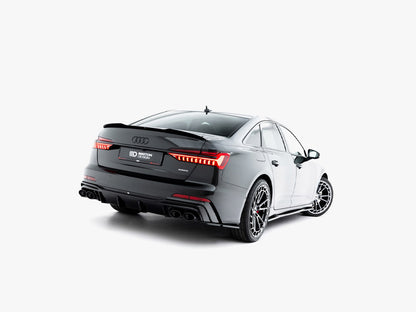 Maxton Design Rear Side Splitters Audi A6 S-Line / S6 C8 / C8 Facelift