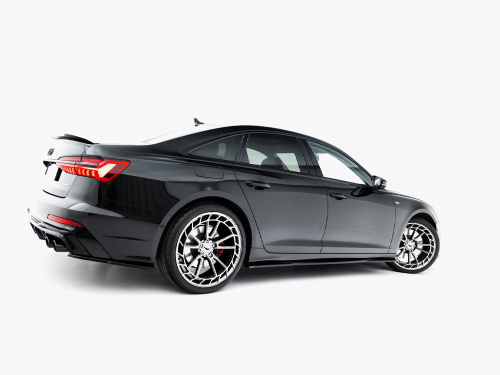 Maxton Design Side Skirt Diffusers Audi A6 S-Line / S6 C8 / C8 Facelift