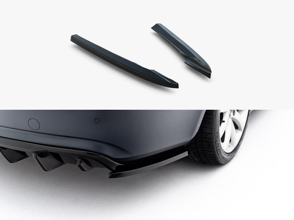 Maxton Design Rear Side Splitters Audi A4 B8 Facelift