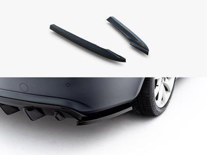 Maxton Design Rear Side Splitters Audi A4 B8 Facelift