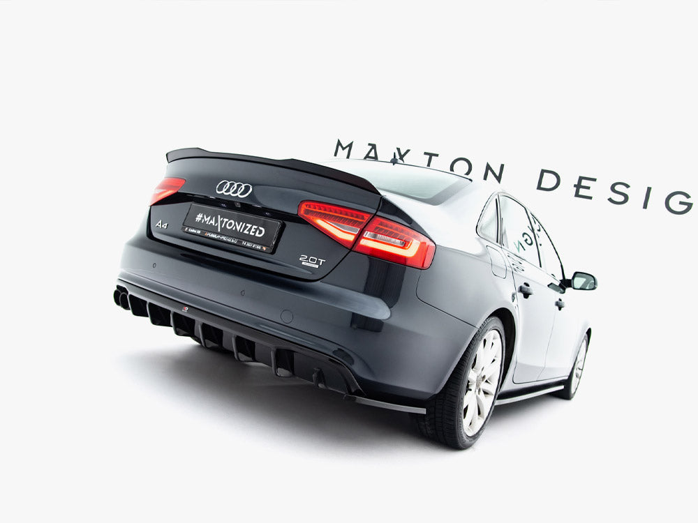 Maxton Design Rear Side Splitters Audi A4 B8 Facelift