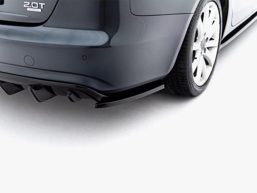Maxton Design Rear Side Splitters Audi A4 B8 Facelift