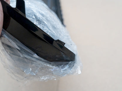 Maxton Design Reduced - Rear Valance + Black Exhaust Ends Imitation Audi S6 / A6 S-Line C8