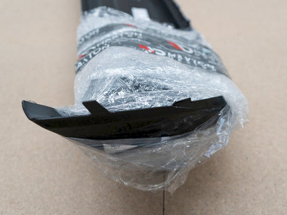 Maxton Design Reduced - Rear Valance + Black Exhaust Ends Imitation Audi S6 / A6 S-Line C8