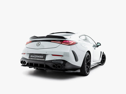 Maxton Design Rear Splitter (Vertical Bars) Mercedes-AMG CLE 53 Aero C236
