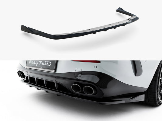 Maxton Design Rear Splitter (Vertical Bars) Mercedes-AMG CLE 53 Aero C236