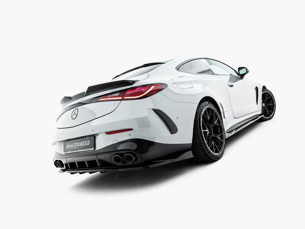 Maxton Design Rear Splitter (Vertical Bars) Mercedes-AMG CLE 53 Aero C236